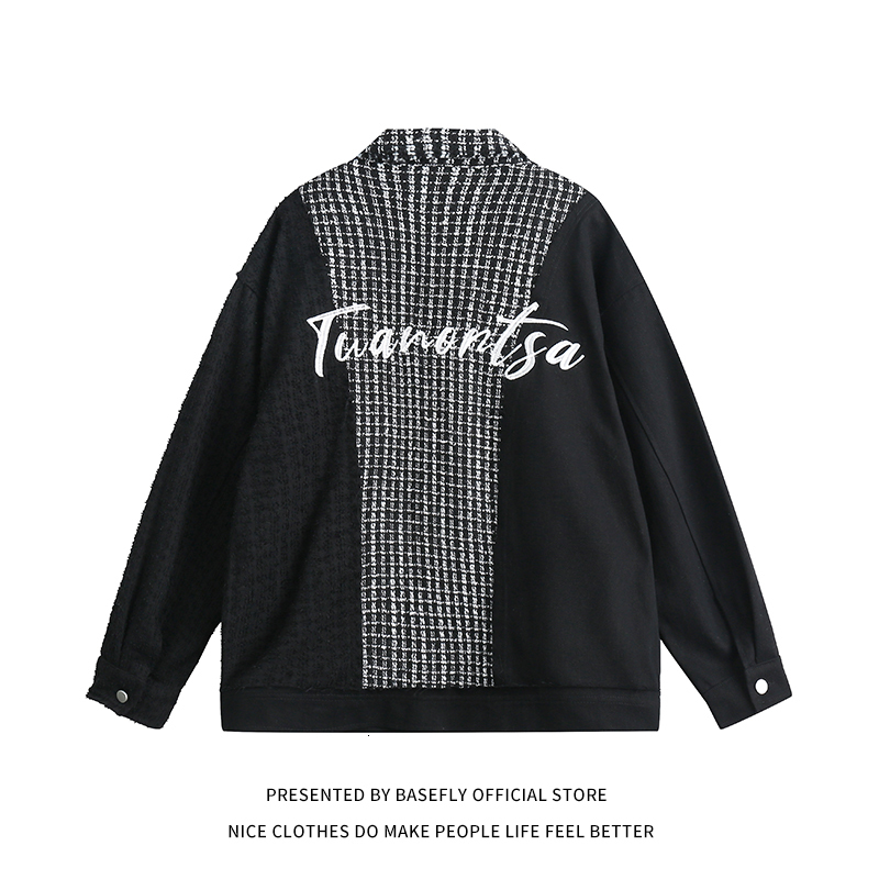 Womens Jackets Arrival Spring Patchwork Women High Streetwear Cotton Denim Jacket Unisex Men Varsity Casual Coat Couple Shirt Chic Topwear 230809