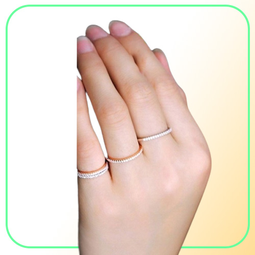 New Design Band Rings Wedding Rings Women 925 Sterling Silver Simulated Diamond Ring Jewelry