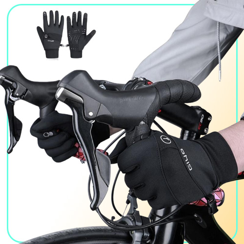 Cycling Gloves Winter Warm Outdoor Sports Touch Sn Cold Weather Waterproof Snowboard Ski And Snow Hand Cover For Men Women