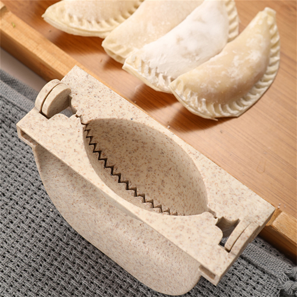 Household Manual Dumpling Clip DIY Dumpling Mold Dumpling Maker Jiaozi Wrapper Dough Press Clips Pressing Tool Manual Dumpling