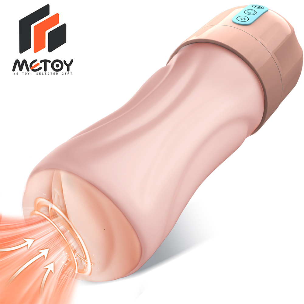 Masturbators Metoy Electric Masturbator Male Metoy Sex Toys 10 Vibrating 5 Sucking Masturbators Cup Automatic Adult Sex Toys for Men 230810