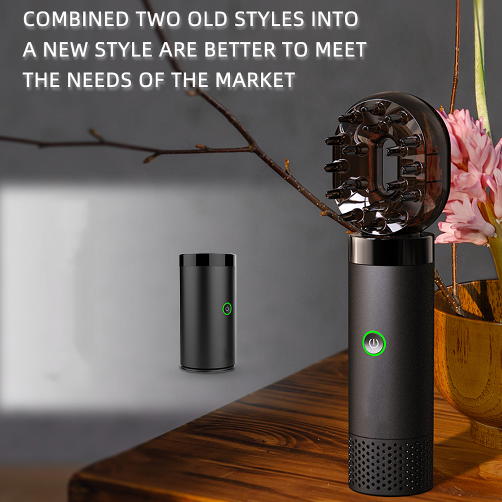 Novelty Items Arabic Incense Electronic Portable Hair Air Freshener Comb Ramadan Muslim Aroma Diffuser USB Rechargeable Burning Holder 230810