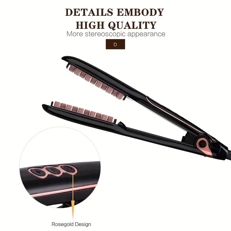 Professional Hair Curler for Home and Travel - Perfect for Women and Men - Easy to Use and Convenient