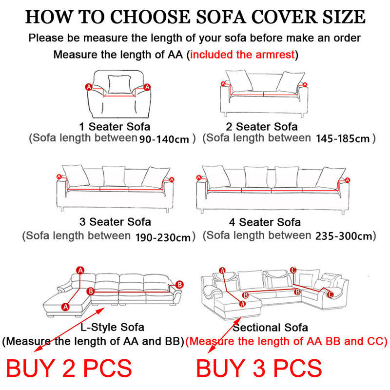Chair Covers Waterproof Sofa Cover 1 2 3 4 Seater for Living Room Elastic Solid L Shaped Corner Couch Armchair 230810