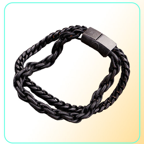 10 Inches Heavy Chain Link Stainless Steel Men039s Bracelet For Men Mens Bracelets Bangles Biker Jewelry Bracelet Male Punk 2