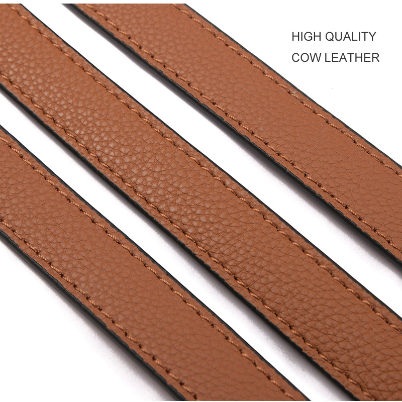 Bag Parts Accessories Cow Leather Bag Straps Women Handbag Handle Wide Belt Shoulder Crossbody Bag Strap Genuine Leather Strap Bag Part Belt For Bag 2