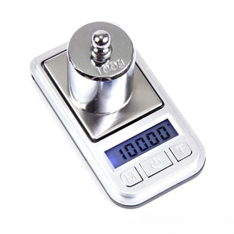 200g/0.01g Electronic Weighing Scale Mini Precision Digital Scale 0.01 Gram Portable Kitchen Scale for Herb Jewelry Diamond Gold JL1871