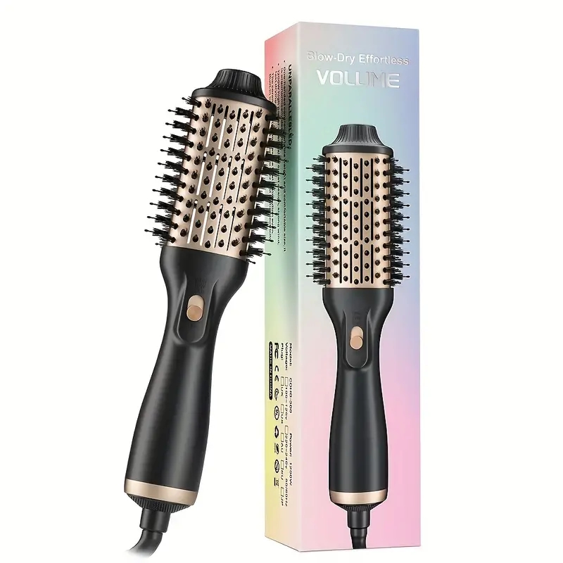 Aluminum Ceramic Oil Material Coating Electric Hair Straightener Brush Comb Wholesale Straightener Comb