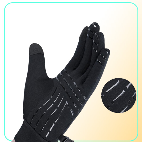 Cycling Gloves Winter Warm Outdoor Sports Touch Sn Cold Weather Waterproof Snowboard Ski And Snow Hand Cover For Men Women