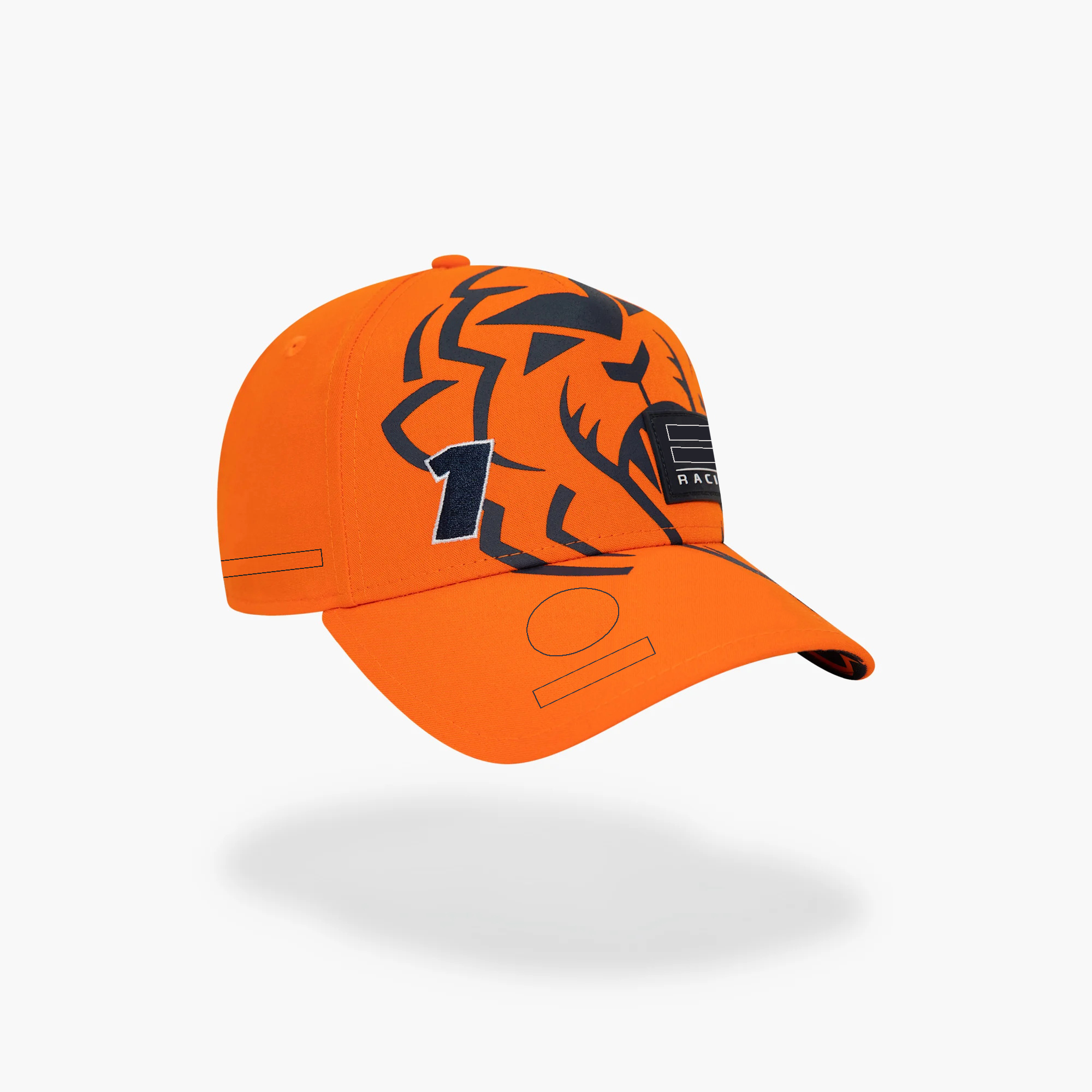 2025 new F1 Racing Team baseball cap new fully embroidered Sun hat fashion