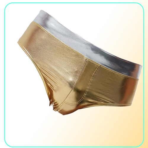 Gold Silver Swimwear Men Waterproof Swimming Trunks Surf Shorts Gay Bikinis Beach Sexy Swim Brief Swimsuits9189816