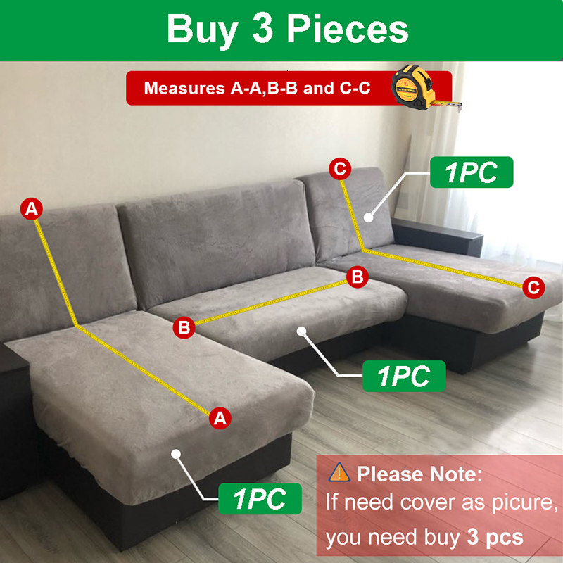 Chair Covers Waterproof Sofa Cover 1 2 3 4 Seater for Living Room Elastic Solid L Shaped Corner Couch Armchair 230810