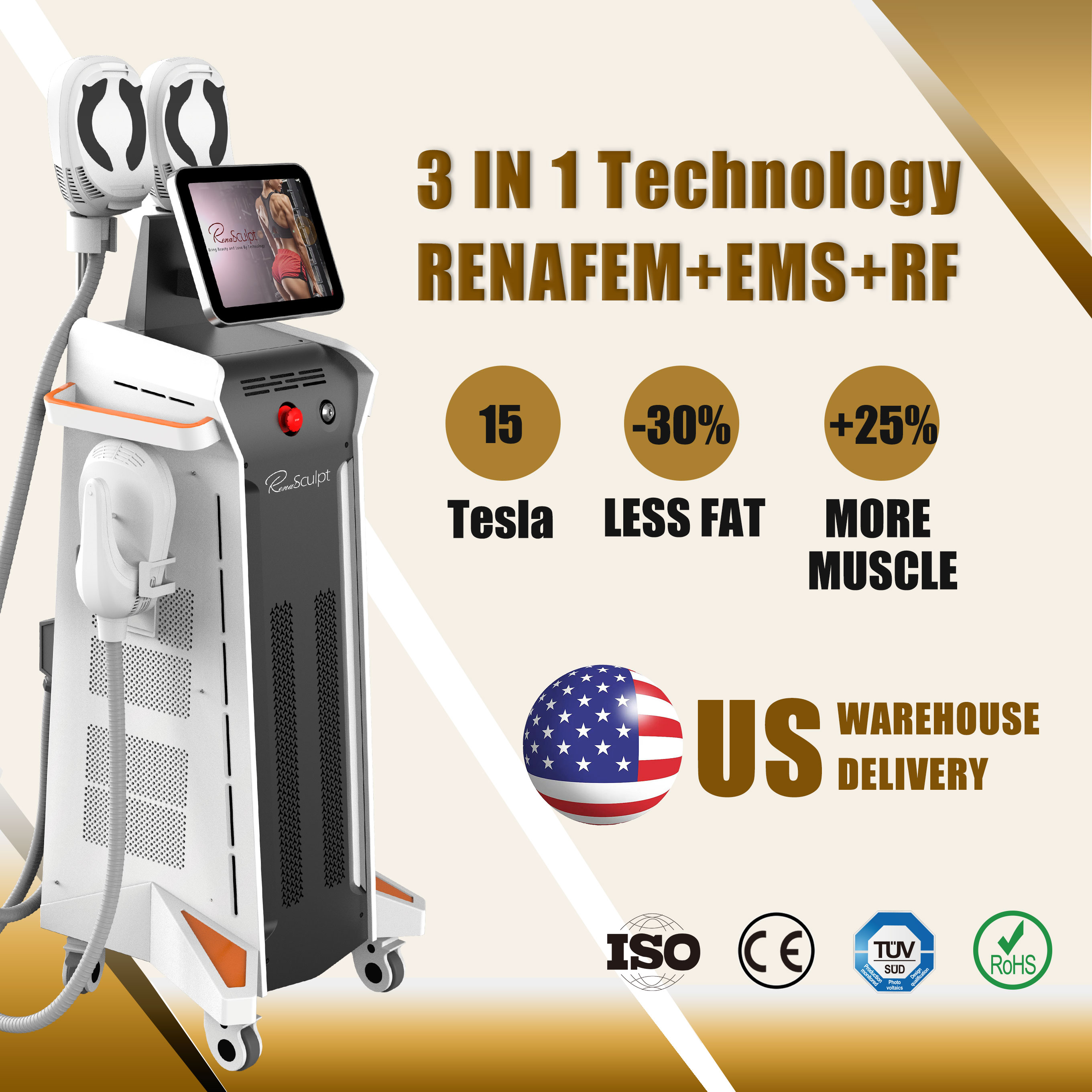 EMS machine Muscle Stimulator HI-EMT RF ems Shaping NEO slimming equipment weight loss Device Electromagnetic Emslims Beauty Machine