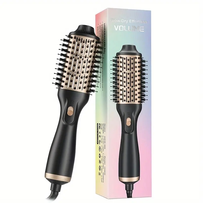 Aluminum Ceramic Oil Material Coating Electric Hair Straightener Brush Comb Wholesale Straightener Comb