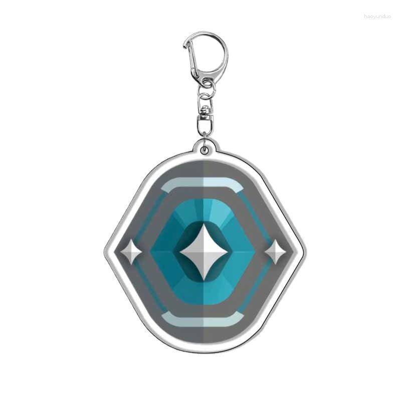 Keychains Game Keychain Valorant Astra Killjoy Jesova Cypher Man Key Chain Fashion Accessories Pendant Ring For Christm