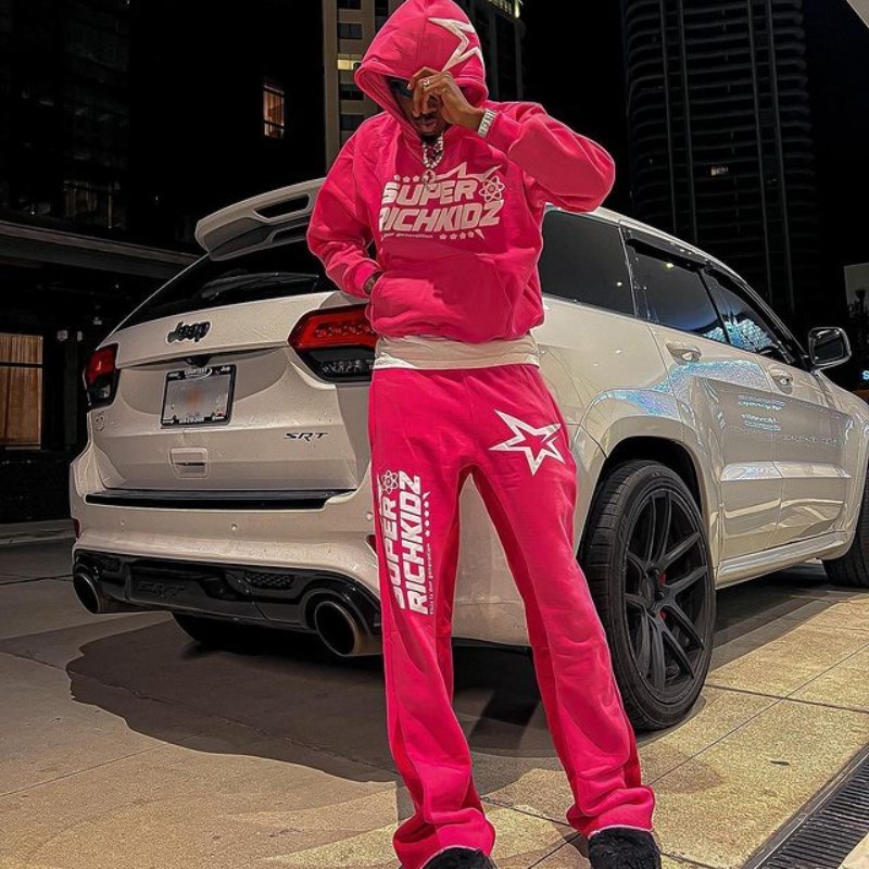 Mens Hoodies Sweatshirts Zip Hoodie Stars Print goth Punk Sweatshirt hoodies Sport Coat Pullover Gothic Long Sleeve Oversized hoodie Y2k jacket emo 23