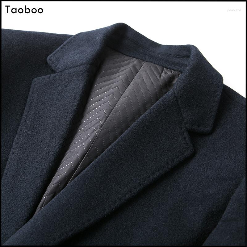 Men's Wool Suits, Business Trench Coat, Classic Style Blazers B4