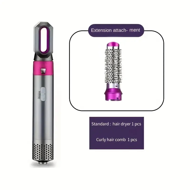 2 In 1 Hair Dryer Brush Portable Hot Air Brush Hair Styling Tool For Women And Men For Home Travel Use