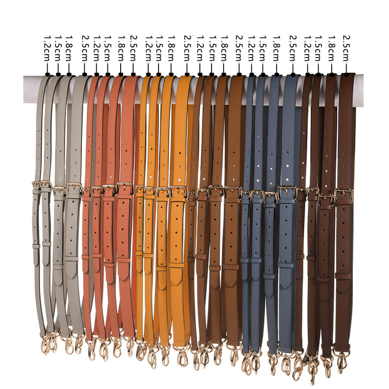 Bag Parts Accessories Cow Leather Bag Straps Women Handbag Handle Wide Belt Shoulder Crossbody Bag Strap Genuine Leather Strap Bag Part Belt For Bag 2