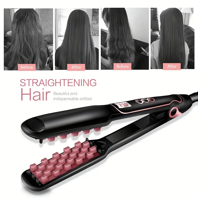 Professional Hair Curler for Home and Travel - Perfect for Women and Men - Easy to Use and Convenient
