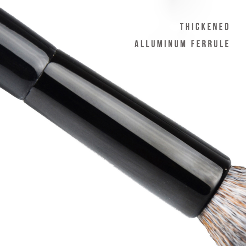BLACK Highlight Makeup Brush No 90 - Round Soft Synthetic Hair Powder Blush Highlighting Cosmetic Brush z250527TH5H