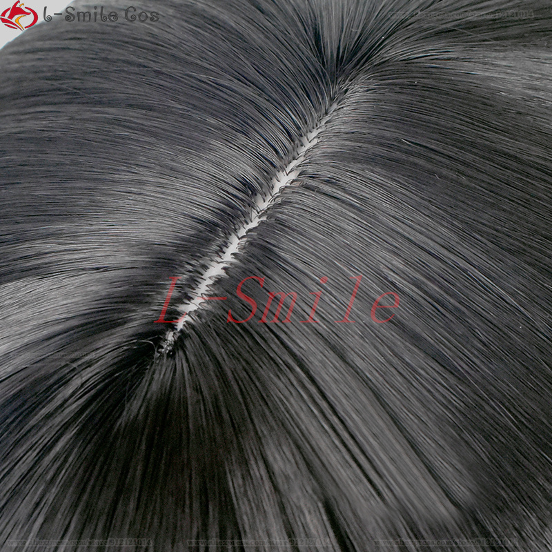 Cosplay Wigs Anime Chainsaw Man Mitaka Asa Cosplay Wig Asa Mitaka 65cm Long Black Heat Resistant Synthetic Hair Halloween Wigs Wig Cap 230810