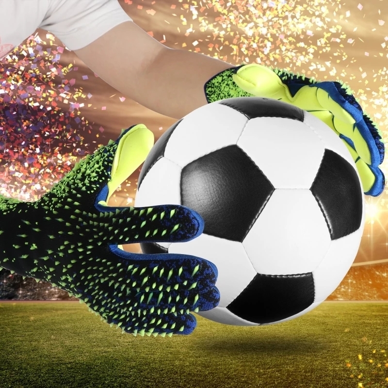 Sports Gloves Kids Football Goalkeeper Soccer Gloves Thickened Latex Children Goalie Guantes de Portero Nino Boys Football Goalkeeper Gloves 230828