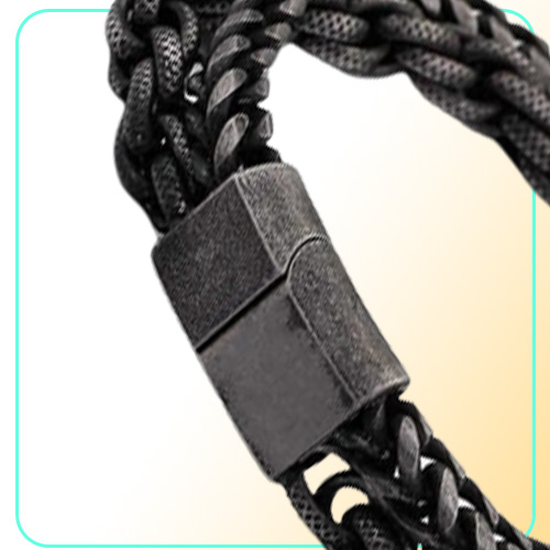 10 Inches Heavy Chain Link Stainless Steel Men039s Bracelet For Men Mens Bracelets Bangles Biker Jewelry Bracelet Male Punk 2