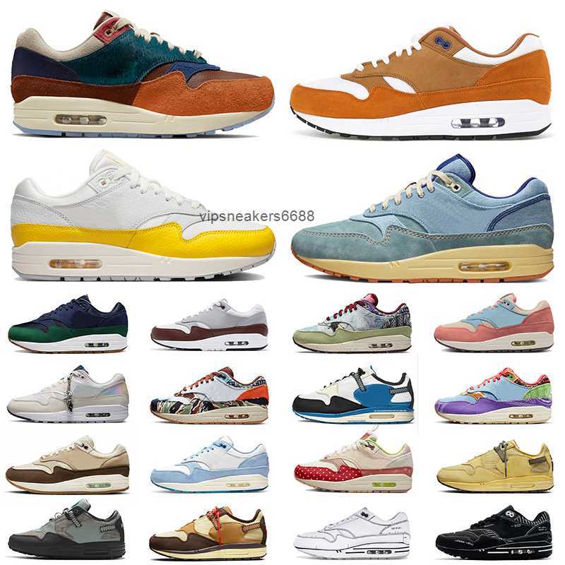 mens running shoes 1 87 Brown Cactus Jack Ironstone Mystic Dates Crepe Hemp Blueprint sneakers men women outdoor sports trainers walking jogging