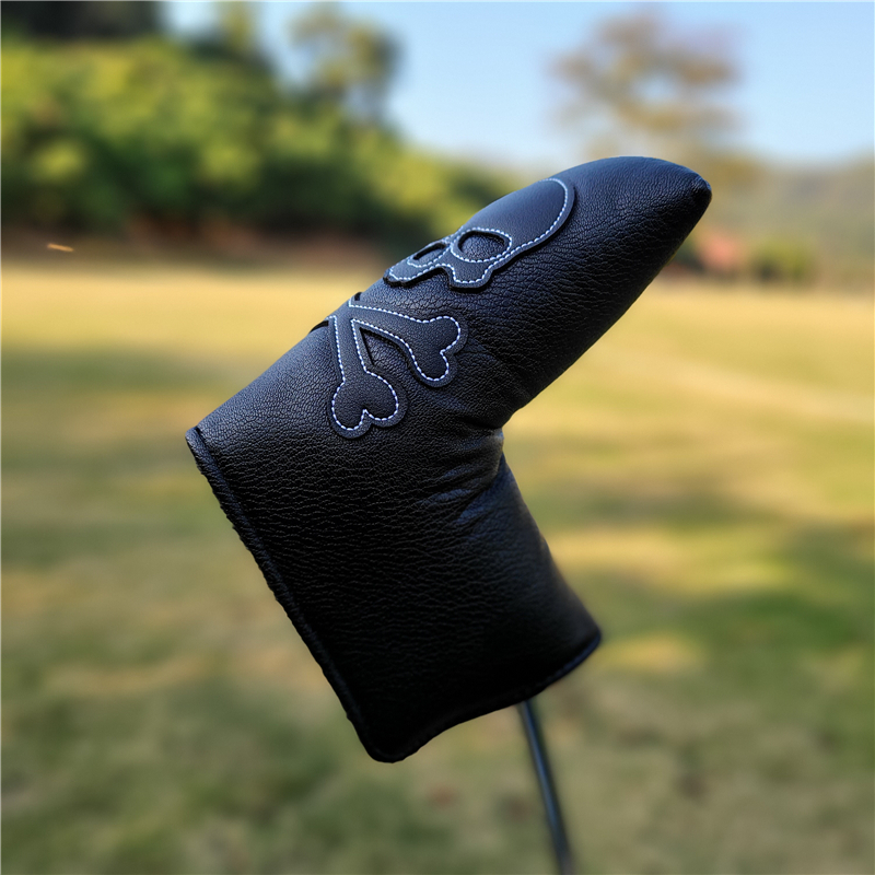 Other Golf Products Many Styles Golf Club Head Covers Golf Putter Cover for Putter PU Leather Blade Putter Headcover with Magnetic or Velco 230811