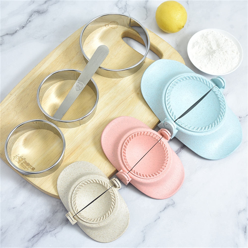 Household Manual Dumpling Clip DIY Dumpling Mold Dumpling Maker Jiaozi Wrapper Dough Press Clips Pressing Tool Manual Dumpling