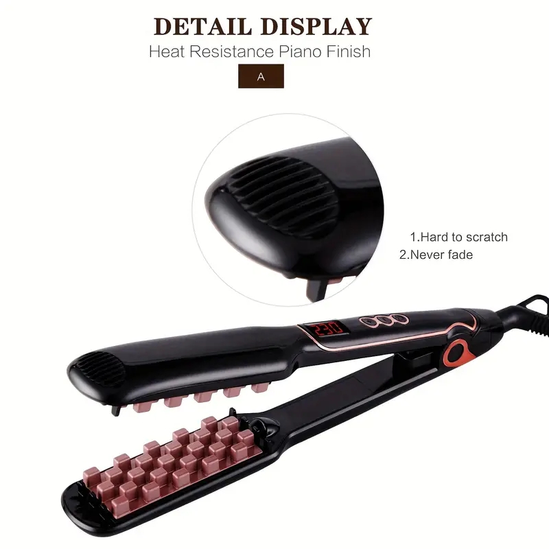 Professional Hair Curler for Home and Travel - Perfect for Women and Men - Easy to Use and Convenient
