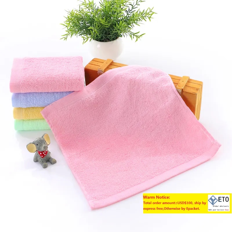 DHL Ship soft small square absorbent full bamboo baby towel custom embroideredZZ