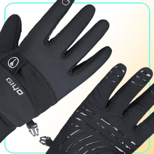 Cycling Gloves Winter Warm Outdoor Sports Touch Sn Cold Weather Waterproof Snowboard Ski And Snow Hand Cover For Men Women