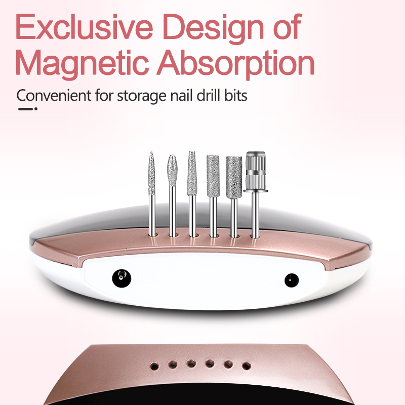 Nail Manicure Set 35000RPM Nail Drill Machine For Manicure Nail File With Touch Screen Acrylic Electric Nail Drill Milling Cutter Nail Art Tools 23081