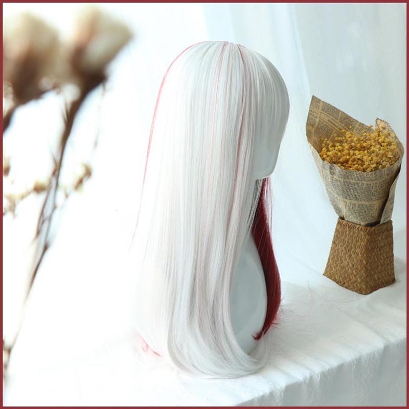 Cosplay Wigs Boku no My Hero Academia So Todoroki Izuku Midoriya Cosplay Wigs Women Long Lolita Wig Wig Cap 230810