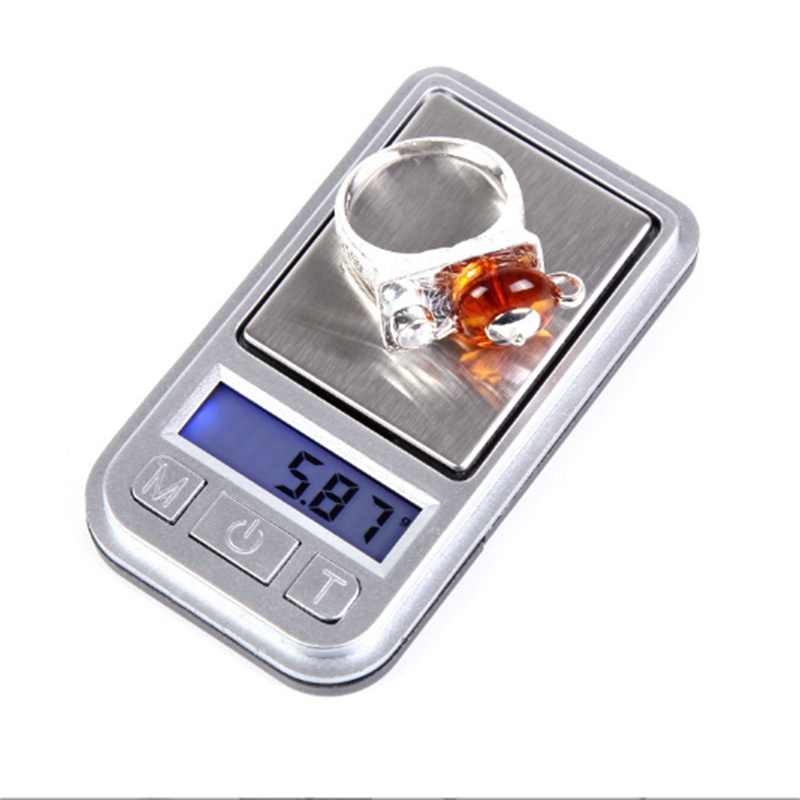 200g/0.01g Electronic Weighing Scale Mini Precision Digital Scale 0.01 Gram Portable Kitchen Scale for Herb Jewelry Diamond Gold JL1871