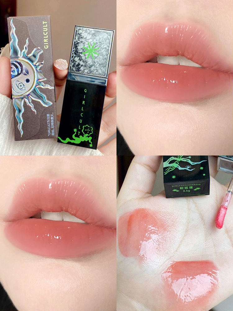 Eye Shadow Girlcult Chameleon Dreamland Eyeshadow Palette Mirror Lip Glaze Eyeliner Glue Pen Flowing Firefly Causing Grass Green 230810