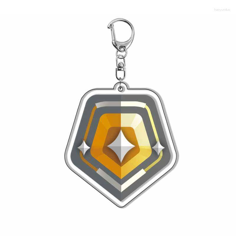 Keychains Game Keychain Valorant Astra Killjoy Jesova Cypher Man Key Chain Fashion Accessories Pendant Ring For Christm