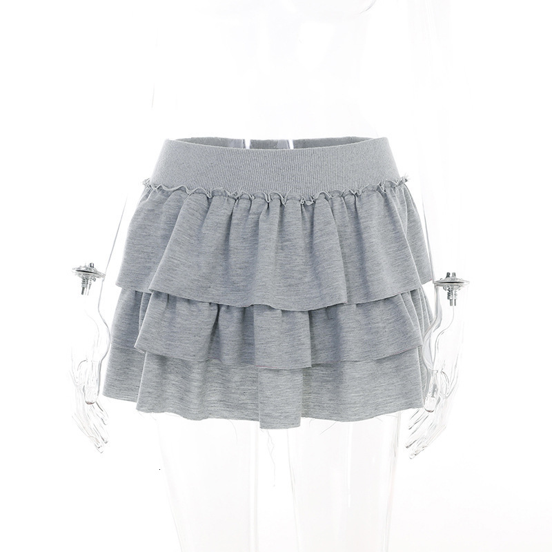 Skirts Summer Sexy Girl Miniskirt Women Fashion Fluffy Short Skirt Korean Harajuku Versatile High Waisted A-line Pleated Skirt 230811