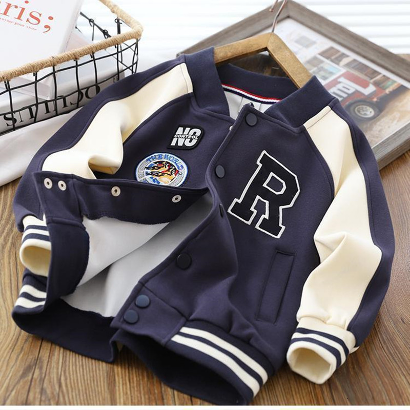 Jackets Boys Children Baseball Jacket Spring Autumn Bomber Jacket for Kids Teen Korean Sport Coats Students Long Sleeve Tops 8 10 12 14Y 230811