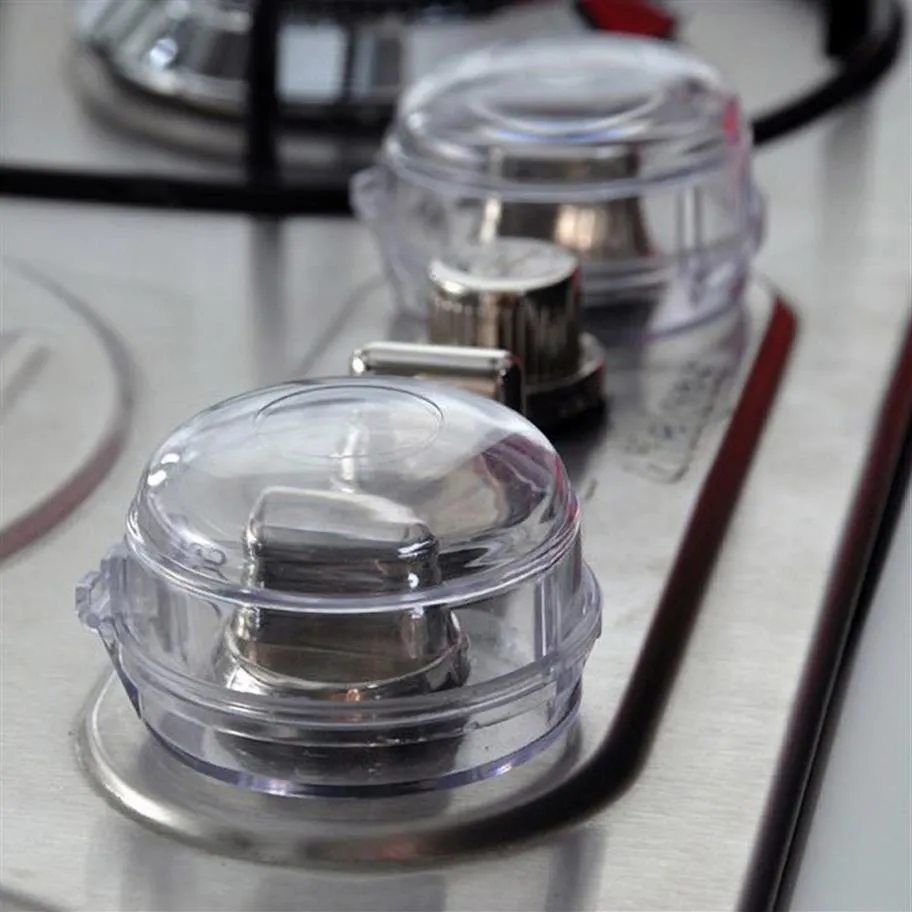 Kids Safety Gas Stove Knob Covers Clear Oven Range Control Switch Cover Protector Baby SecurityZZ