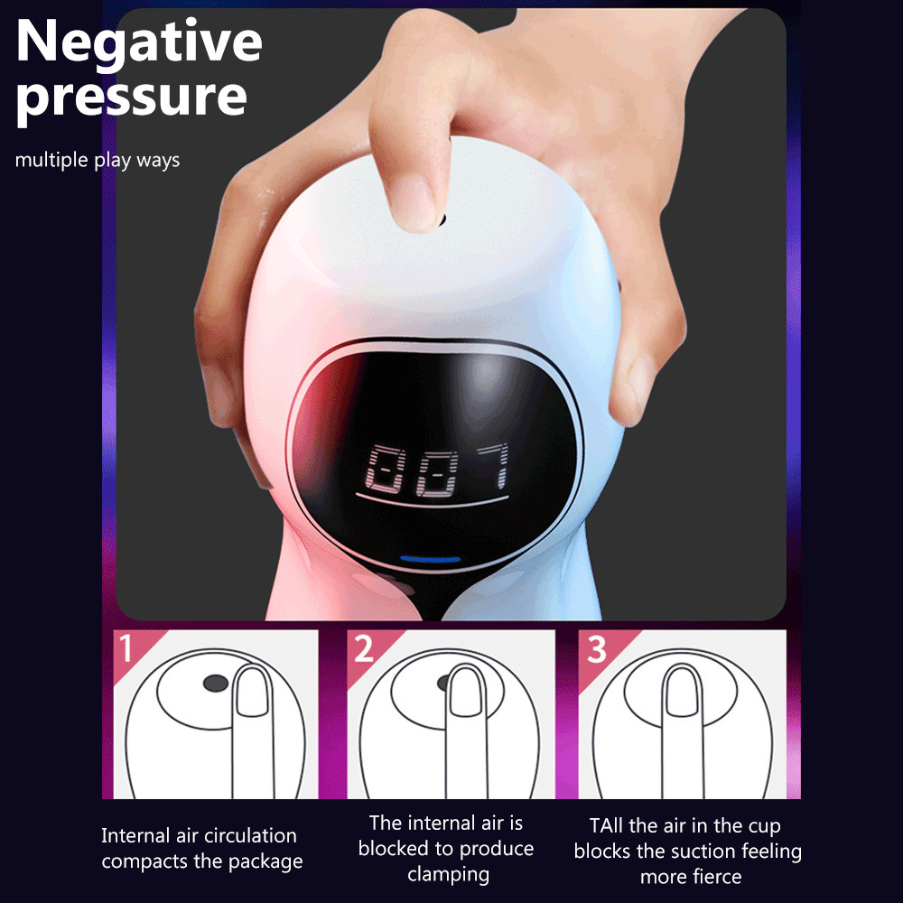 Masturbators Bluetooth Male Masturbator Cup Adult Sex Toy For Men Oral Blowjob Pussy Sex Machines APP Remote Control Sucking Masturbation Cup 230810 - view 3