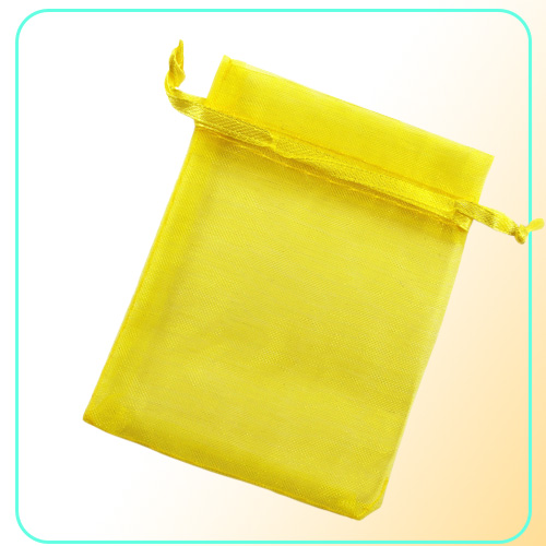 500pcs Eyelash Organza Drawstring Pouches Jewelry Party Wedding Favor Gift Bags 7 x 9 cm28 x 35 inches