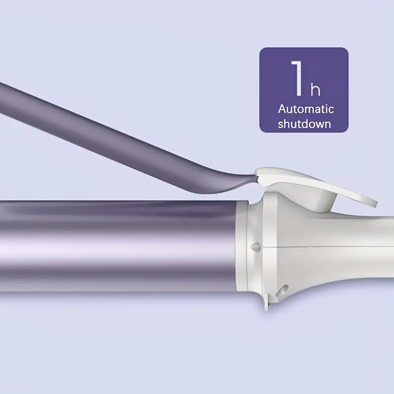 Get Salon-Quality Curls with SONOFLY 40mm Negative Ion Ceramic Hair Curler - 3 Temperatures & Fast Heating!