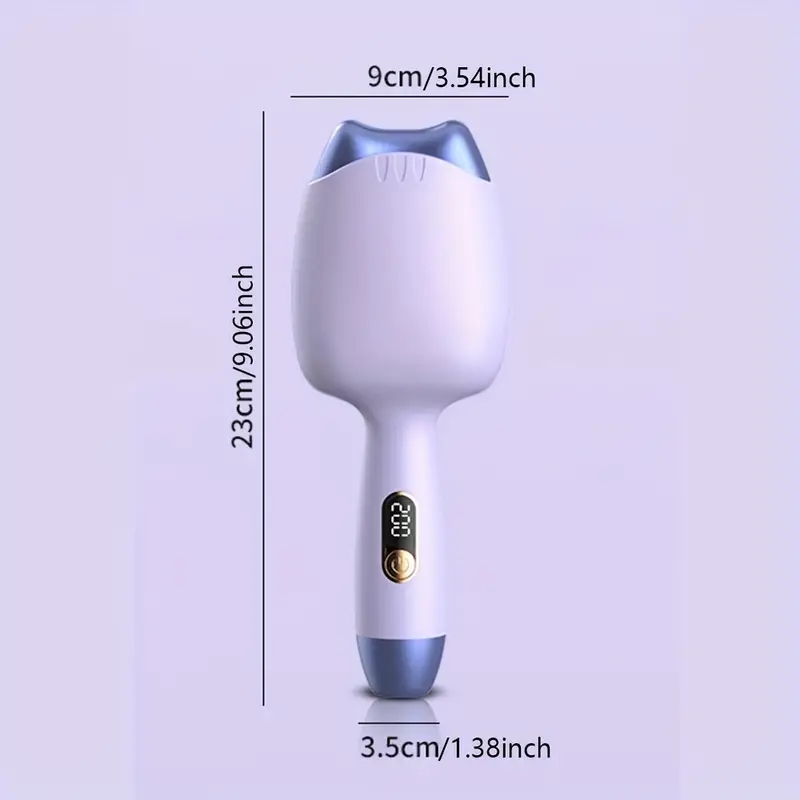 Professional Cat Paw Hair Curler - 32mm Egg Roll Hair Styler Wand for Salon-Quality Results