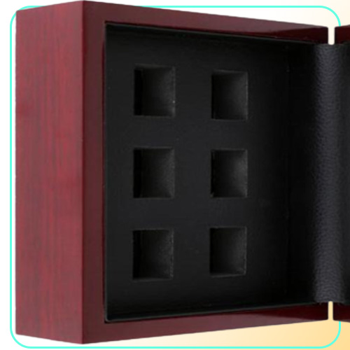 Fine den Ring Display Case Wooden Boxes 2 3 4 5 6 Holes To Choose Rings Box