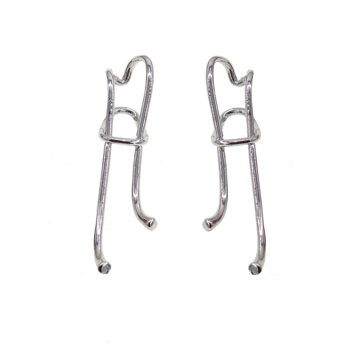 Ear Cuff Long Earrings Vintage Ear Hanging Exaggerated Ear Clip Niche High Cold Style No Ear Hole for Women Earrings Support Wholesale 230811