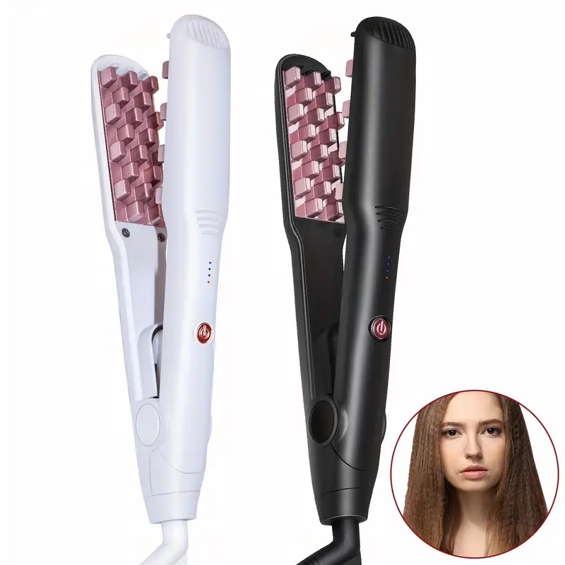 Professional Hair Curler for Fluffy Curls and Stylish Crimps - Hair Styling Tool for Women and Men