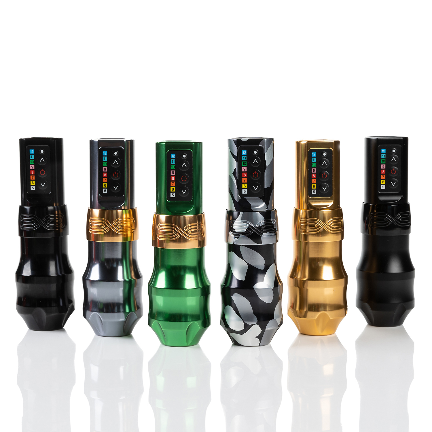 Tattoo Machine EXO Tattoo Machine Kit Powerful Coreless Motor 2400mAh Lithium Battery Professional PMU Rotary Tattoo Pen 230811